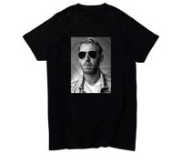 Aew All Elite Wrestling Orange Cassidy Yearbot Graphic t T-Shirts Hemdens Oversized O-Neck T-T-Shirts Hemden Streetwear Harajuku Men Clothing Black(Small)