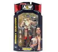 AEW Figura de acción de lucha libre inigualable de la colección de luminarias inigualables (elige luchador) (Sammy Guevara (exclusivo))