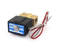 Aexit 1 / 4BSP DC 24V 2 vías 0-1.0MPa Válvula de solenoide (model: R2271VIIII-9756SW) neumática de agua