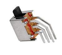 Aexit 10 Pcs PS22E04-G4 6 Pin PCB 2P2T DPDT Interruptor de botón pulsador (model: A2019IXII-7205BF) 0.5A 50V DC