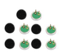 Aexit 10pcs 6x1.8mm 30-40dB Electret Condenser Microphone Pickup (Model: C2775VIIO-7891DH) de Alta sensibilidad