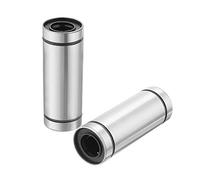 Aexit 2 unids LM12LUU 12x21x57mm doble lado sello de goma movimiento lineal rodamiento (model: A4192VIIO-5314BF) de bolas buje