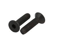 Aexit 2 unids M6x25mm cabeza de avellanada plana hexagonal zócalo tornillo de rosca a (model: Z6474OIV-7552AE) mano izquierda DIN7991