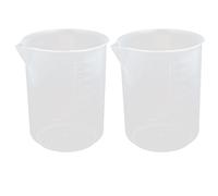 Aexit 2pcs 1000ml PP plástico volumétrico vaso de medida vaso claro 115mmx145mm (e3ff15f610e31e3eff3838c4a4f03dde)