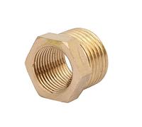 Aexit 3 / 8 hembra a 1 / 2 Adaptador de boquilla con adaptador de boquilla recta de latón macho (1491eef486495efab47560f00c22a70f)