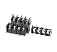 Aexit 4 Unidades 8.15mm Pitch 4 Pin Male Screw Barrera (model: K1849VIX-3814LP) Terminal Block Connector