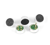 Aexit 5 Piezas de SMD SMT Cilindro en Forma Electret Condensador Micrófono Cartucho de Recogida 6 mm (Model: H3920IIVI-8218IM) x 2,7 mm