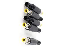 Aexit 5 Unids DC Cable Jack Fuente de Alimentación (model: M8944IVVIII-9077NR) Conector Macho 5mmx1mmx9mm