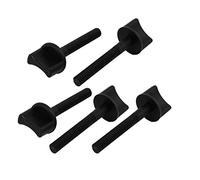 Aexit 5 Unids M6 x 40mm Hilo Nylon Tornillo de Tornillo de (model: D9461VIIO-7699EI) Tornillos Negros