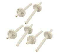 Aexit 6 unids ABS manguera de aire tubo tubo conector Joiner para interruptor (model: L6249IXII-7757MQ) de presión diferencial