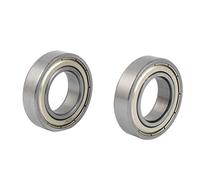 Aexit 6904Z Metal blindado rodamiento rígido de bolas radial 20 x 37 x 9 (model: V9732IIVI-3355WA) mm 2 unids