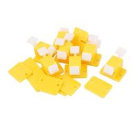 Aexit 8 piezas de prototipo de plástico PCB Board Test Fixture Jig (model: L3647IIIVII-1385MQ) Latch Amarillo
