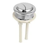 Aexit Botón de 48 mm de diámetro de rosca, doble descarga, tanque de agua del inodoro, botón pulsador (5d4c82ad267d6934a67ead2fee24938e)