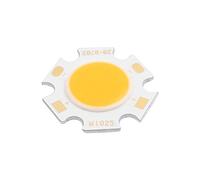 Aexit DC 21-24V 7W Ronda 20mm Dia Super Brillante COB LED Chip Lámpara de (model: U4072IXII-5503VZ) luz Blanc-a cálida