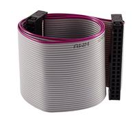 Aexit FC-34P IDC 34-Pin F/F Cable de extensión de datos Cable plano Cable plano Conector 40cm de largo para (model: O9197XIII-5556PT) la placa base