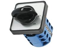 Aexit Interruptor de conmutación rotativo trifásico de 2 posiciones de montaje en (model: E8914IIVI-1474FJ) panel cuadrado CA10