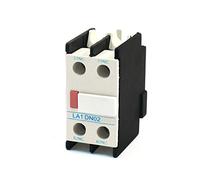 Aexit LA1-DN02 Ui 690V Ith 10A 2NC 4 Terminal de tornillo Tornillo protector AC Contactor eléctrico Bloque (model: V1029VIIII-8337WA) de contacto auxiliar