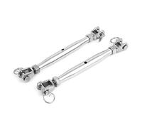 Aexit M10 acero inoxidable mandíbula a mandíbula torniquetes 2 piezas para cable de cable (1d652b5653cfdab56ea03833b536dc97)