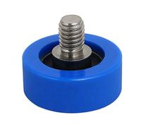 Aexit M6 x 8 mm Rosca Tipo F Polea de cojinete loca Azul 5 mm x 22 mm (model: O2782IIVI-7929PT) x 9 mm