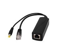 Aexit Nuevo Adaptador de Cable Divisor PoE 16-55V a DC9V 10 / 100Mbps en Red para cámara IP (3d900ccb139e04068549b4b41a9456d6)