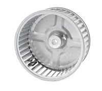 Aexit Rueda centrífuga de 175 mm de diámetro, ventilador (model: S2224XIII-4692TX) redondo, impulsor, plateado