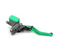 Aextroi palancas de freno Bomba de embrague hidráulico palanca cilindro para maestro para motocicleta 22 mm para Honda,para Yamaha,para(Verde,Right)
