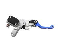 Aextroi palancas de freno Freno hidráulico delantero de motocicleta 7/8" y 22 mm para palanca cilindro para maestro para SX SX-F XC XC-W(Azul,B)