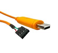 Aexus FTDI - Cable de consola serie de 4 pines para Aruba | FTDI 3,3 V TTL | USB tipo A a serie de 4 pines | 1,8 m | HPE JW071A | AP-CBL-SER | para punto de acceso inalámbrico Aruba