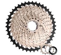 AEYINO Cassette ultraligero de 8/9/10/11/12 velocidades, 11-25/28/32/34/36/40/42/46/50/52T para bicicleta de montaña/carrera/XC/DH/AM, compatible con el controlador de buje Shimano Sram HG