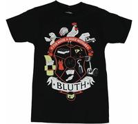 AEZWLTCCD Arrested Development Mens Tshirt Bluth Family Huge Mistake Crest Colour30