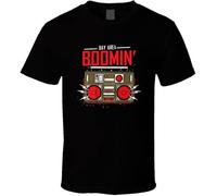 AEZWLTCCD Bay Area Boomin' San Francisco Fan T Shirt Black Mens