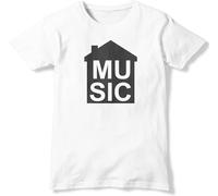 AEZWLTCCD House Music Mens T-Shirt White