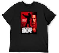 AEZWLTCCD Marked for Death Action Movie Retro Steven Seagal 1990'S T-Shirt Mens