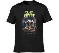 AEZWLTCCD Men's Tales from The Crypt Movie T Shirt Print Tees T Shirt O Neck