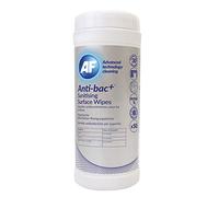 AF - Anti-bac+ Sanitising, Antibacterial Surface Cleaning Wipes - 50 Wet Wipes
