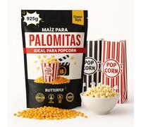 AF® - Maiz para palomitas premium 925g sin GMO, natural y vegano, maiz palomitas crujientes en bolsa zip - Perfecto para cine en casa y recetas dulces o saladas