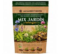 AF® - Semillas y Comida para Tortugas de Tierra, Mezcla Rápida 50g | Achicoria, Trébol Blanco, Cardo Mariano | Hierbas Mediterráneas para Sembrar | Testudo Hermann, Graeca, Marginata