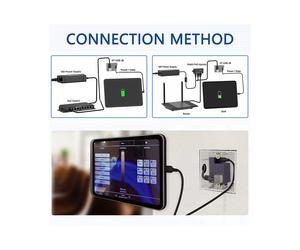 AF-USBC-JB PoE to USB-C Adapter Deliver 10W Power and 10/100m Ethernet Data to for Air Surface Go TypeC No Cable