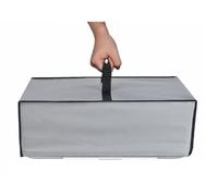 AF-WAN Antiestático impermeable de nylon tela cubierta de polvo para impresora multifunción HP DeskJet 2820e/Canon PIXMA TS5150 impresora (gris plata)