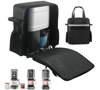 AF-WAN Bolsa de transporte para máquinas de hielo CREAMi - Bolsa de transporte con asas, compartimento frontal y bolsillos laterales de malla - Compatible con máquinas de hielo Ninja CREAMi NC501EU