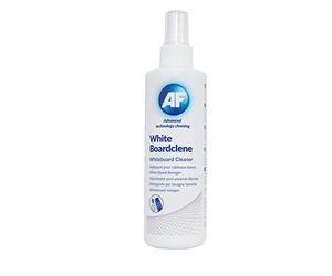 AF Whiteboard Cleaner Spray Solution, Fluid for White board surface cleaning, Ideal for Schools, Offices, Classrooms + labs - 250ml Bottle