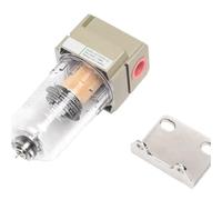 AF2000-02 1/4 Compresor de bomba de aire Filtro Neumático Universal Tanque de captura de aceite Puede eliminar impurezas Separador de agua comprimido(Package 2)