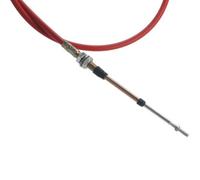 AF72-1002 Race Shifter, cable selector de engranajes de transmisión de 5 pies con extremo de ojal para cambiadores de marcha manuales, compatible con la mayoría de carreras y rendimiento