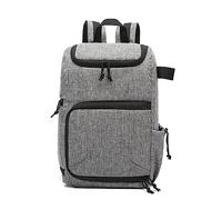 AFAKEREPPV Multifuncional Impermeable cámara DSLR cámara Foto Bolsa Mochila Mochila Mochila Gran Capacidad portátil Viajes for fotografía Externa Bolsas para cámaras Digitales(Type 1-Grey)