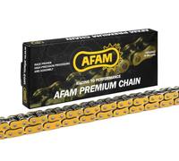AFAM - Chaine De Transmission 428 A428R1-G Or 140 Maillons Standard