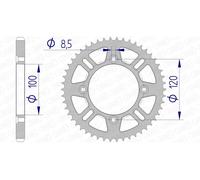 AFAM Corona de aluminio 15104 - 428