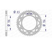 AFAM Corona de aluminio 15206 - 520