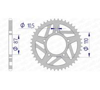 AFAM Corona de aluminio 15405 - 520, tamaño 230 mm