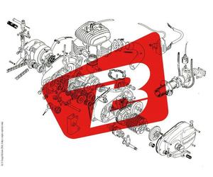 AFAM Ducati 6pcs Pernos de corona - Ducati Sprocket 6pcs