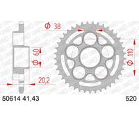 AFAM Piñón trasero Steel Standard - 520